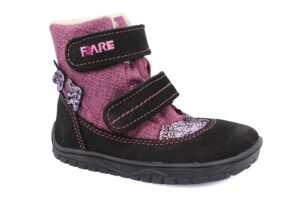 boty Fare B5441211 černo-růžové s membránou (bare) Velikost boty (EU): 24